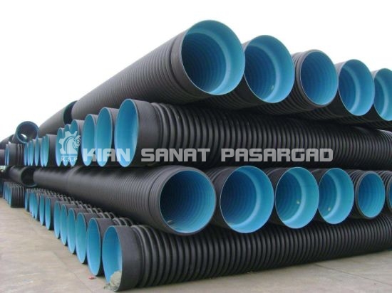 Dn160 Sn10 Grade Perforated HDPE Pipe Corrugated PE Pipe - سایز لوله های پلی اتیلن به اینچ