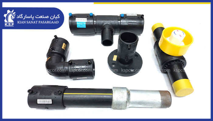 انواع اتصالات پلی اتیلن و قطعات منهول کارخانه کیان صنعت پاسارگاد